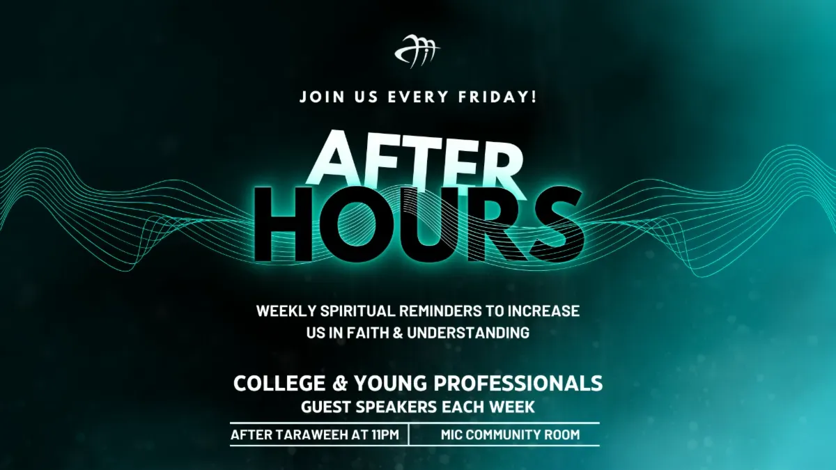 AFTER HOURS WEEKLY SPIRITUAL REMINDERS