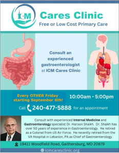 ICM Cares Clinic - Free or Low Cost Primary Care
