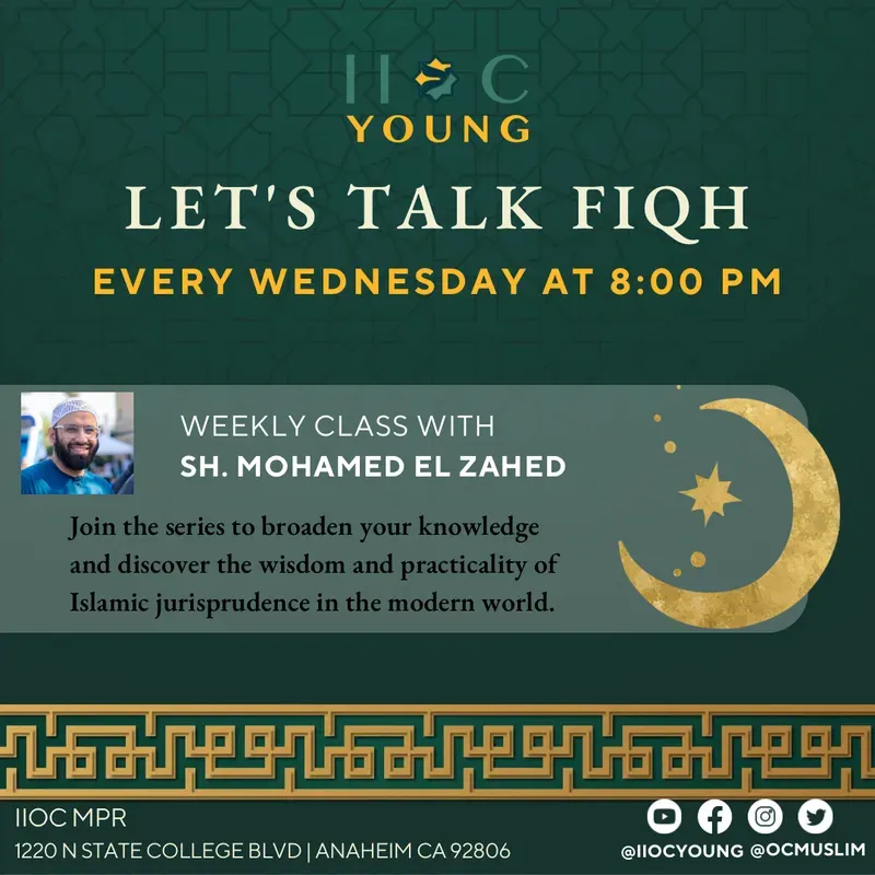 Let's Talk Fiqh