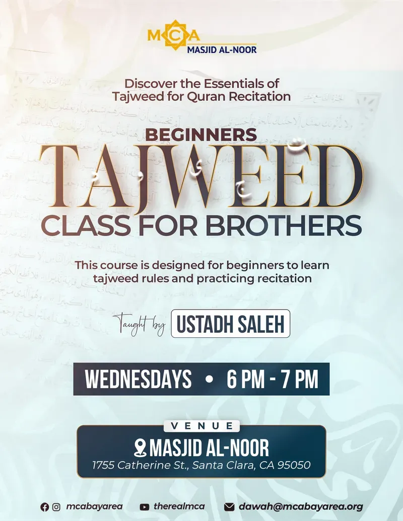 Tajweed Class for Beginners