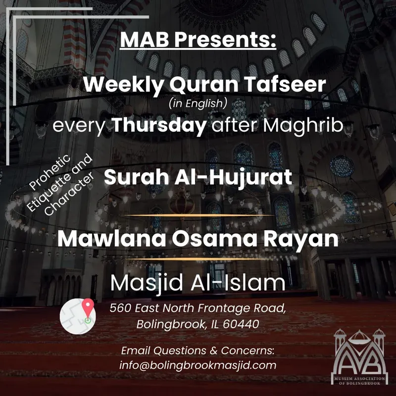 Weekly Quran Tafseer