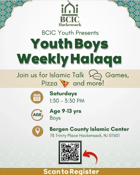 Weekly Halaqa for Youth Boys