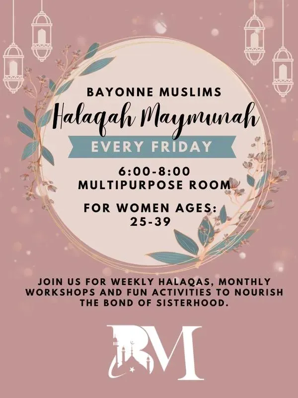 Weekly Halaqas for Women
