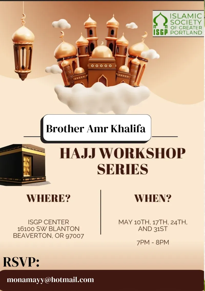 HAJJ WORKSHOP SERIES