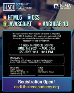 HTML5, CSS, & JavaScript Course