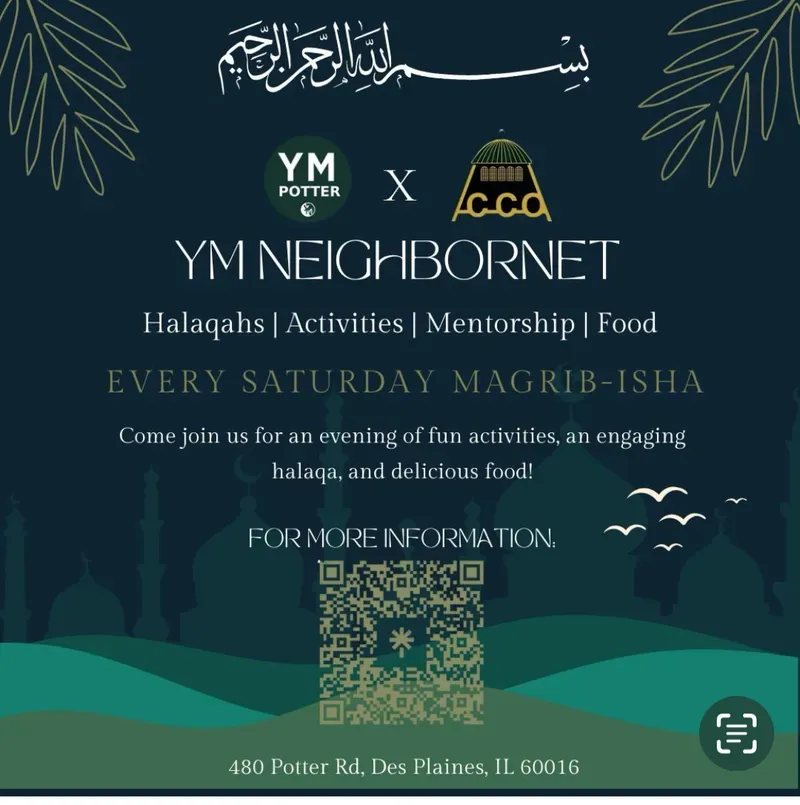 Saturday Evening Halaqa and Activities