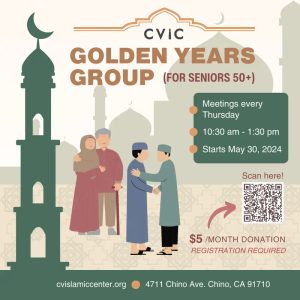 GOLDEN YEARS GROUP (FOR SENIORS 50+)