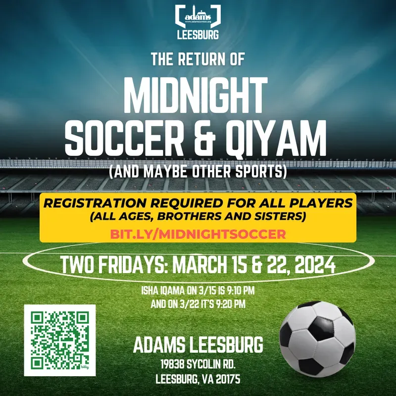 THE RETURN OF MIDNIGHT SOCCER & OYAM (AND MAYBE OTHER SPORTS)