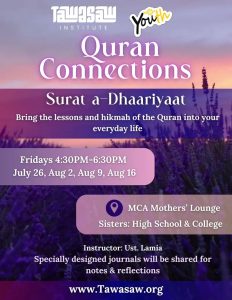 Quran Connections: Surat a-Dhaariyaat