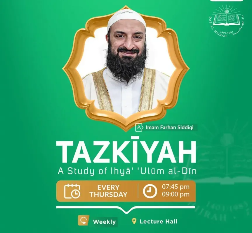 Farhan Siddiqi TAZKIYAH