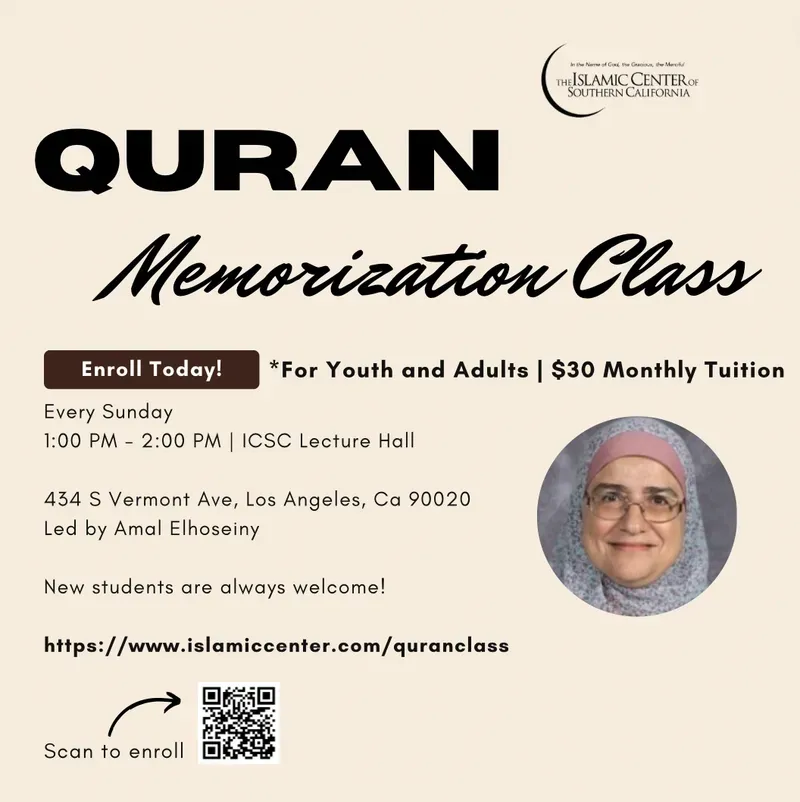 Quran Memorization Class