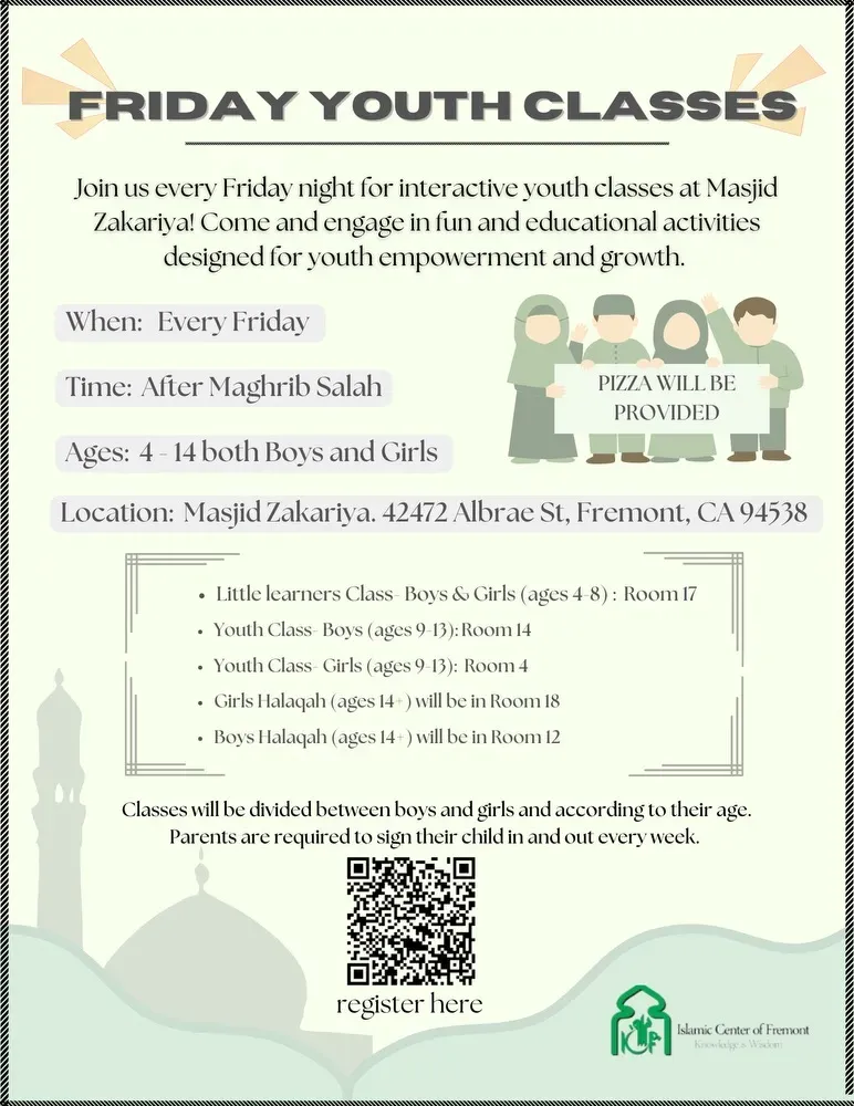 FRIDAY YOUTH CLASSES