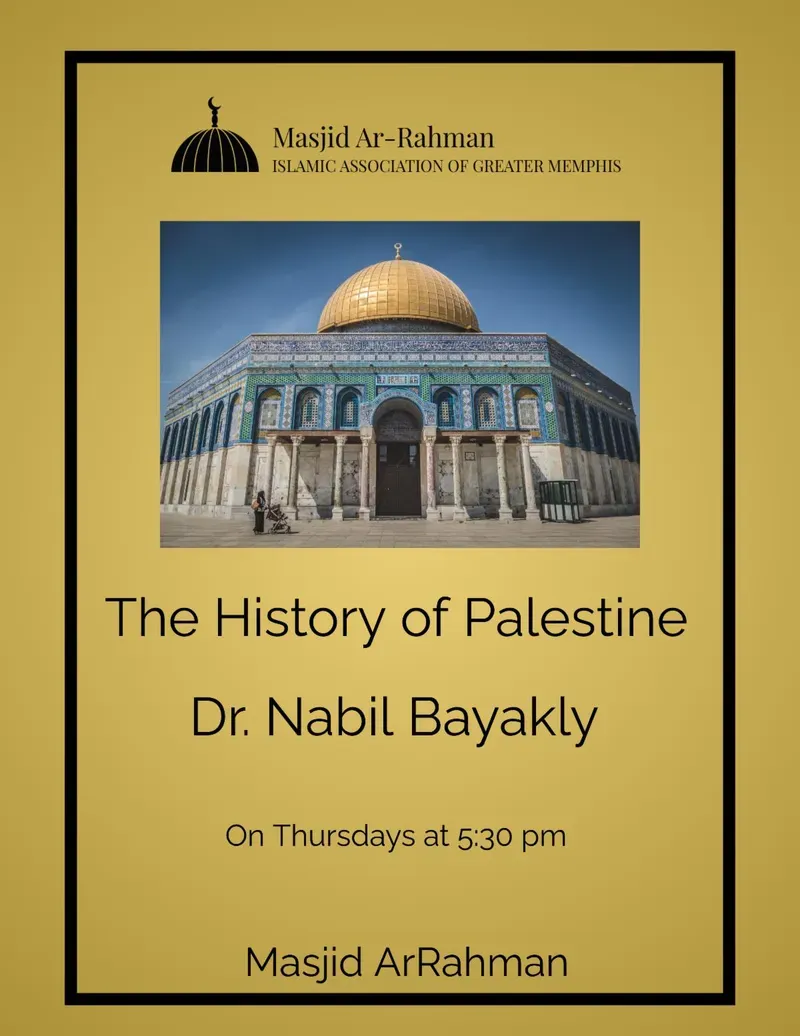 The History of Palestine