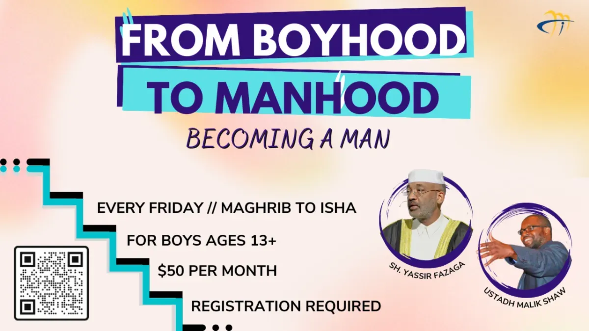 FROM BOYHOOD TO MANHOOD
