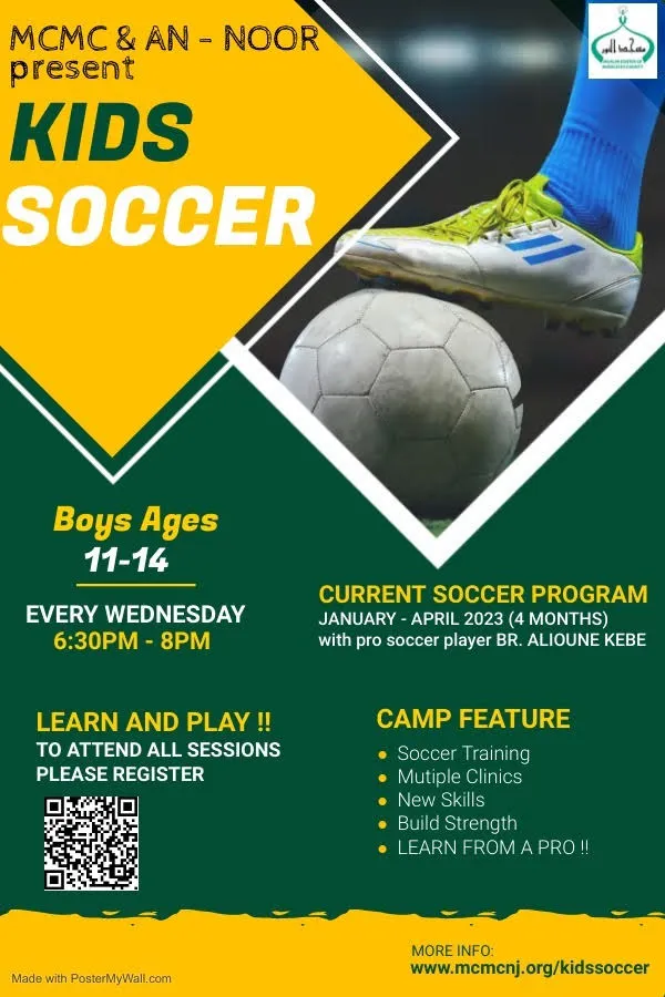 MCMC & An Noor Kids Soccer