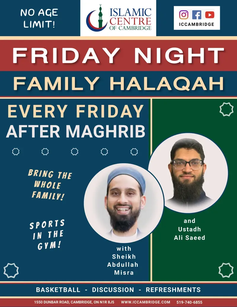 Friday Night Family Halaqah