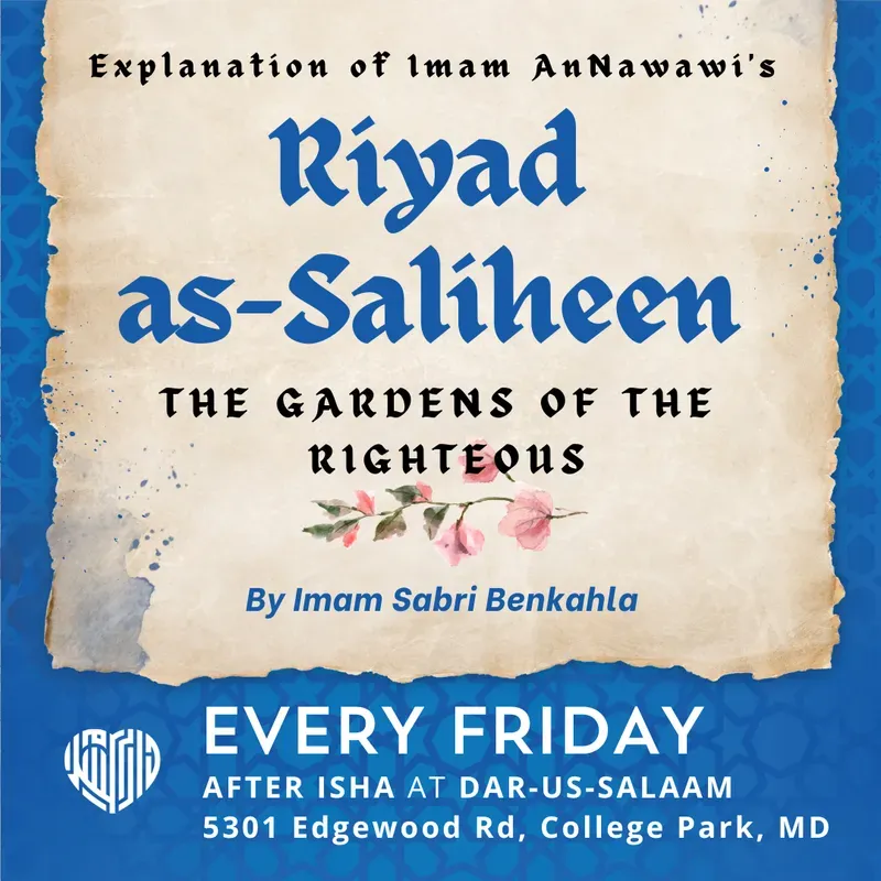 Explanation of 1mam AnNawawi's Riyad as-Saliheen