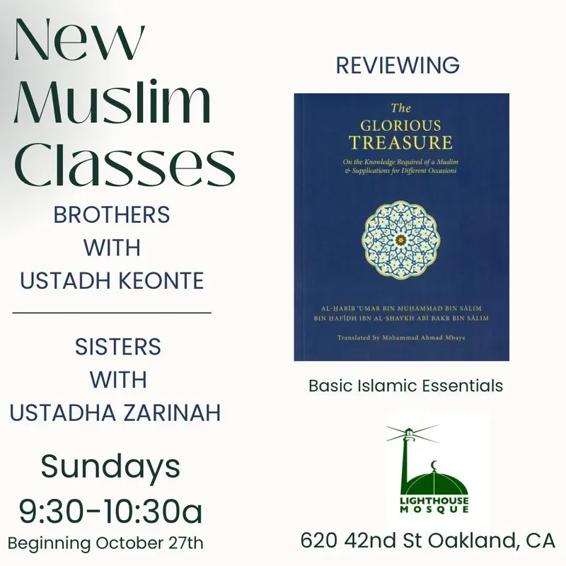 New Muslim Classes
