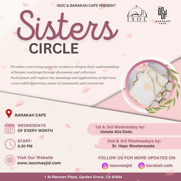Sisters Circle at Barakah Cafe
