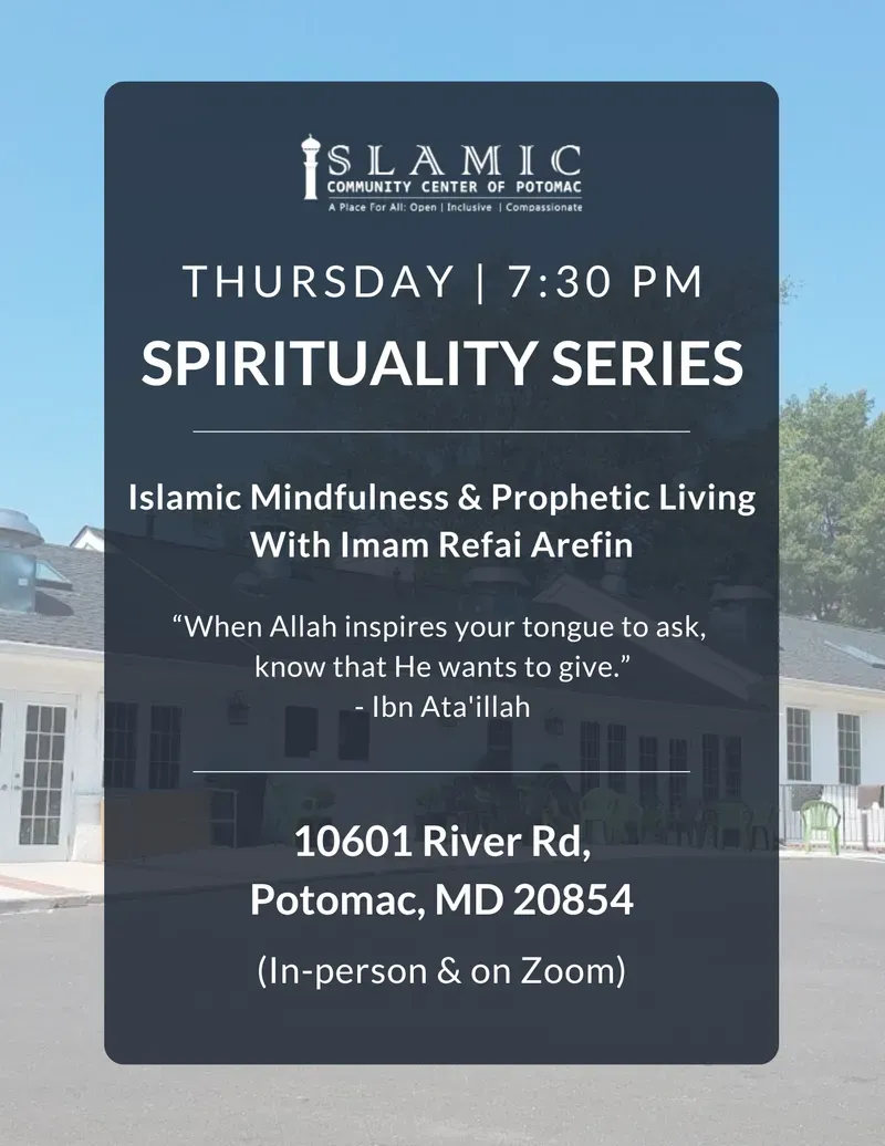 Islamic Mindfulness & Prophetic Living