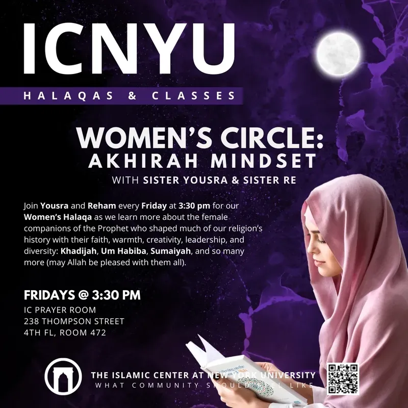 WOMEN'S CIRCLE: AKHIRAH MINDSET