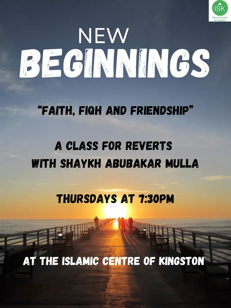 NEW BEGINNINGS - A CLASS FOR REVERTS