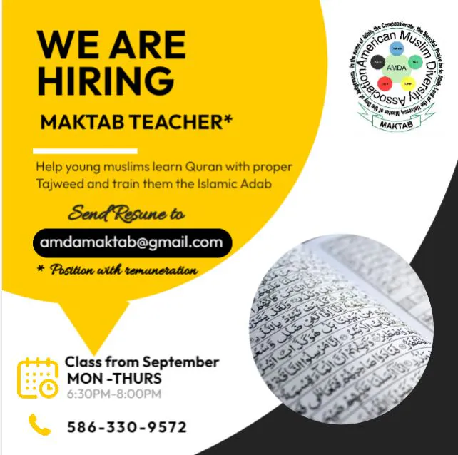 Maktab Teacher Hiring