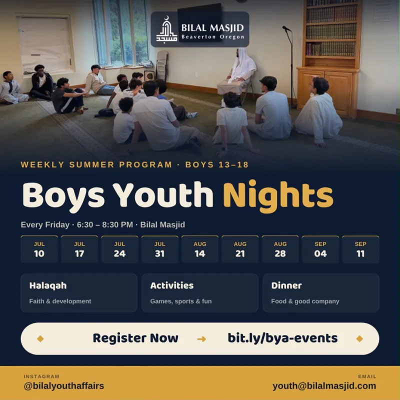 Boys Youth Nights