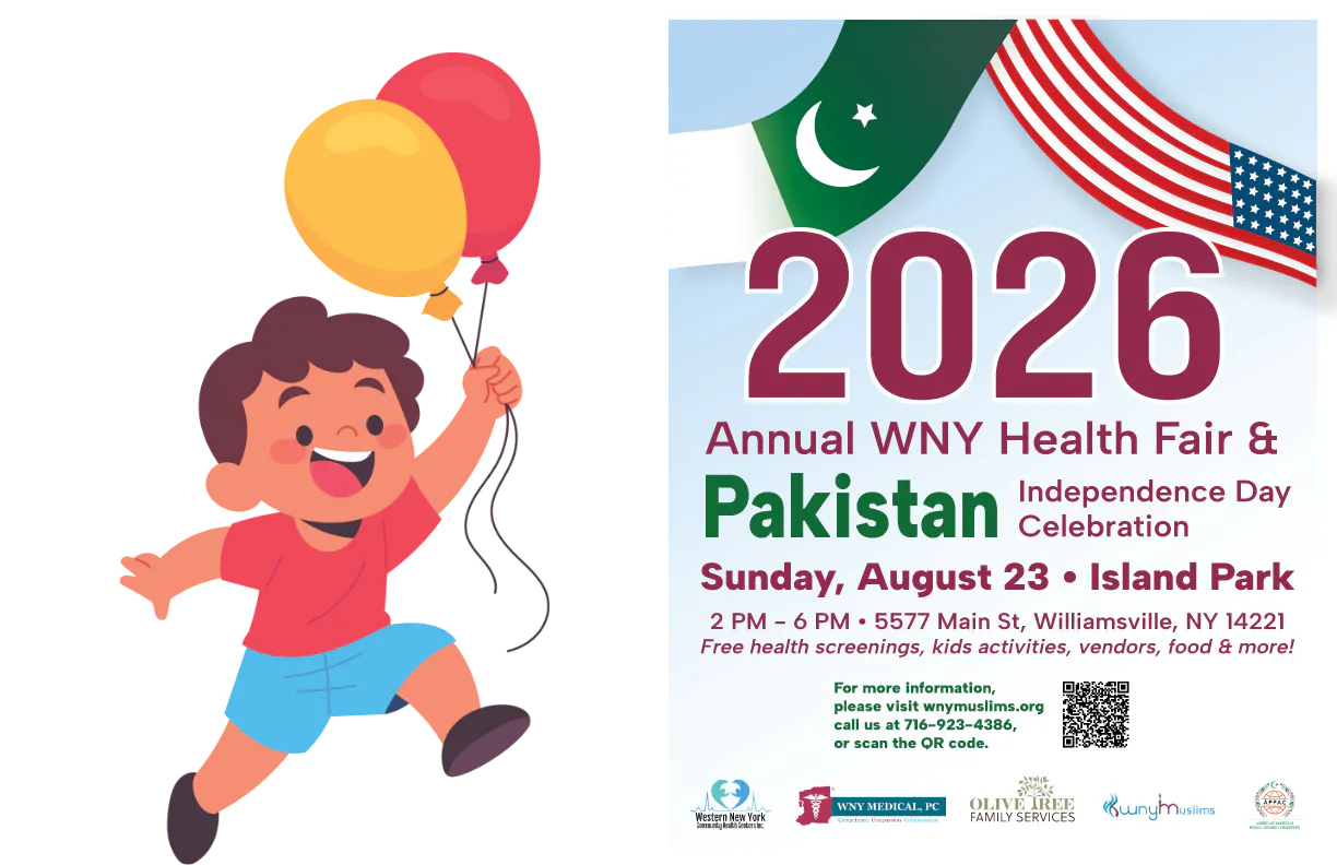 Annual WNY Health Fair & Pakistan Independence Day Celebration