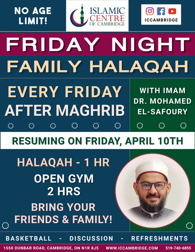Family Halaqah with Imam Dr. Mohamed