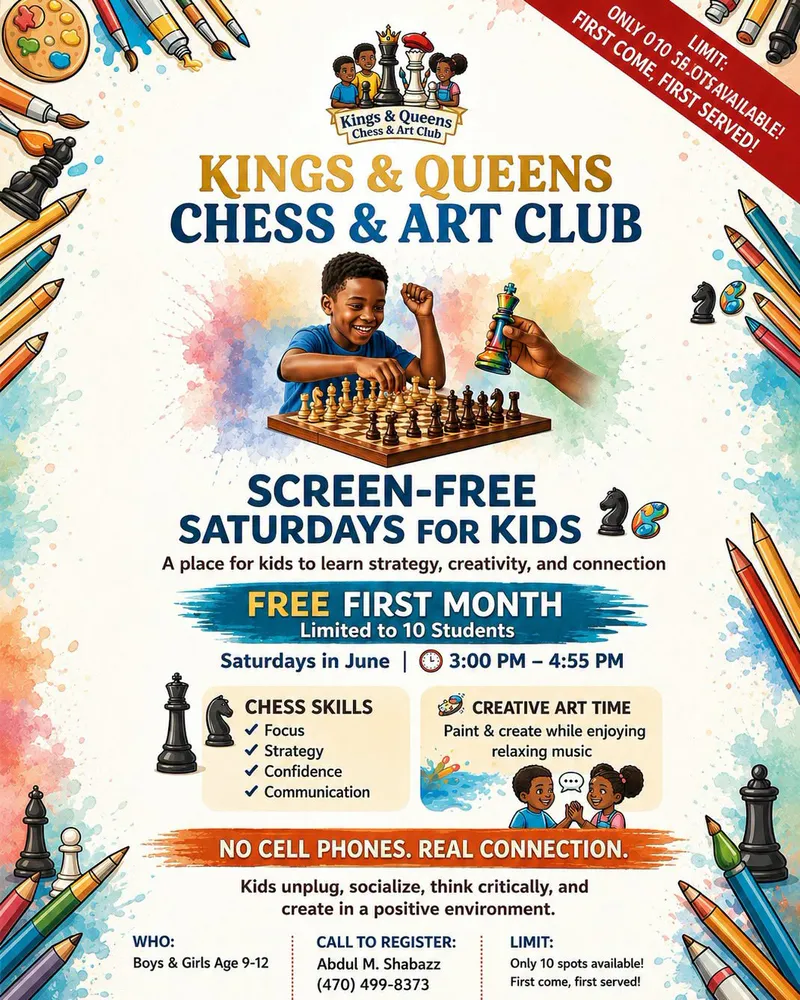 Kings & Queens Chess & Art Club
