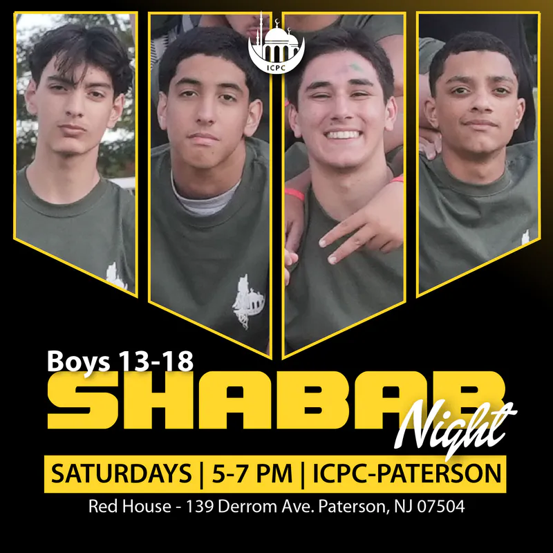 Saturday Boys Program at ICPC-Paterson