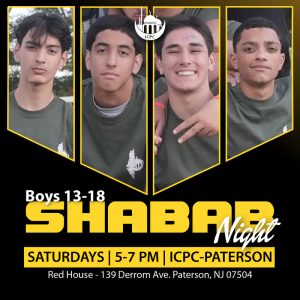 Saturday Boys Program at ICPC-Paterson
