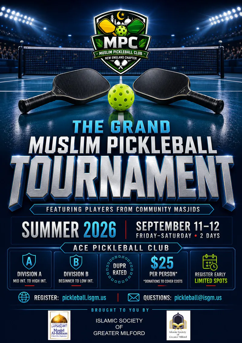 The Grand Muslim Pickleball Tournament