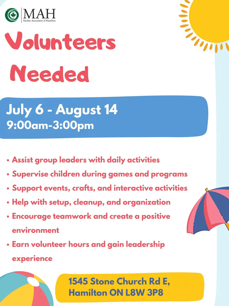 Volunteer Opportunities with MAH Summer Program