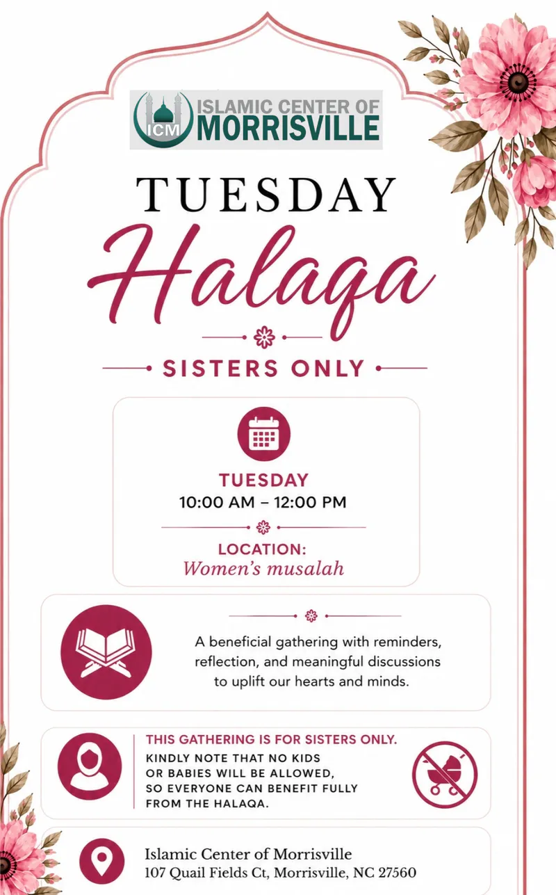 Sisters-Only Halaqa