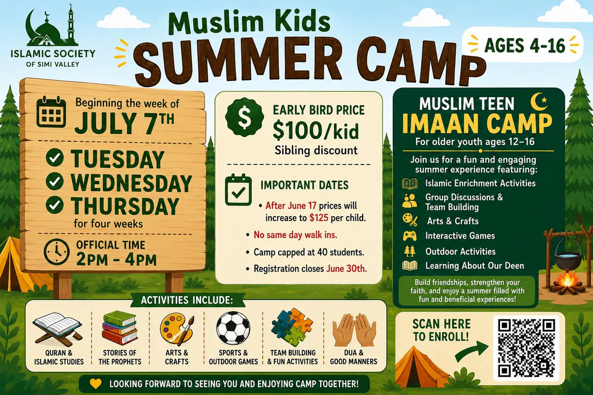 Muslim Kids Summer Camp