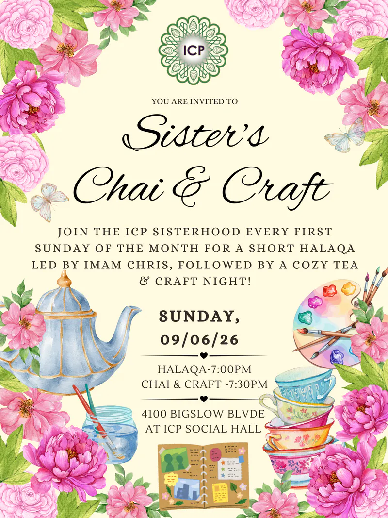 Sister's Chai & Craft Halqa