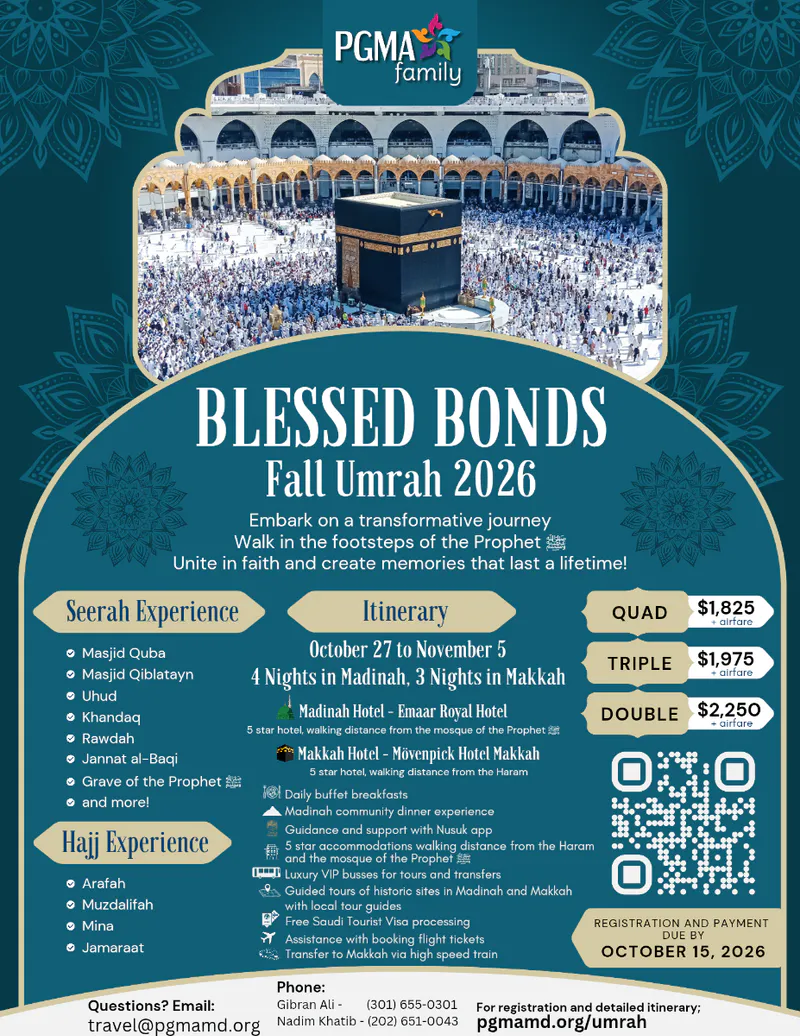 Blessed Bonds Fall Umrah 2026