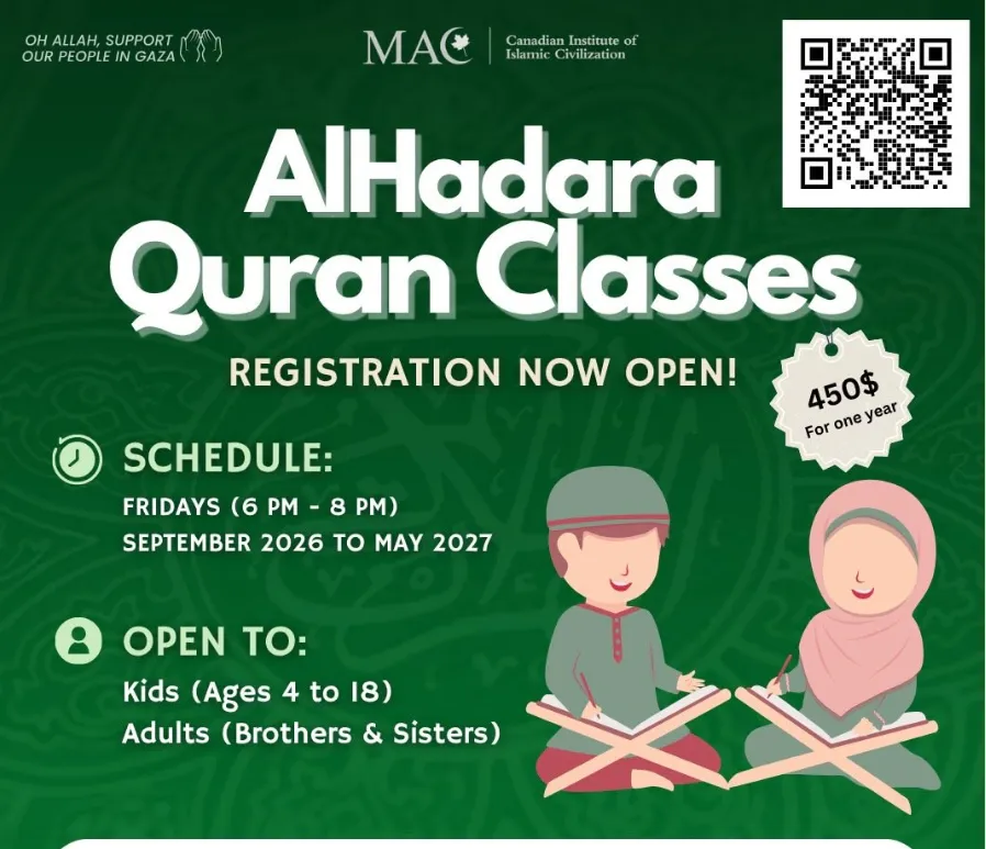 Friday Quran Classes for All Ages