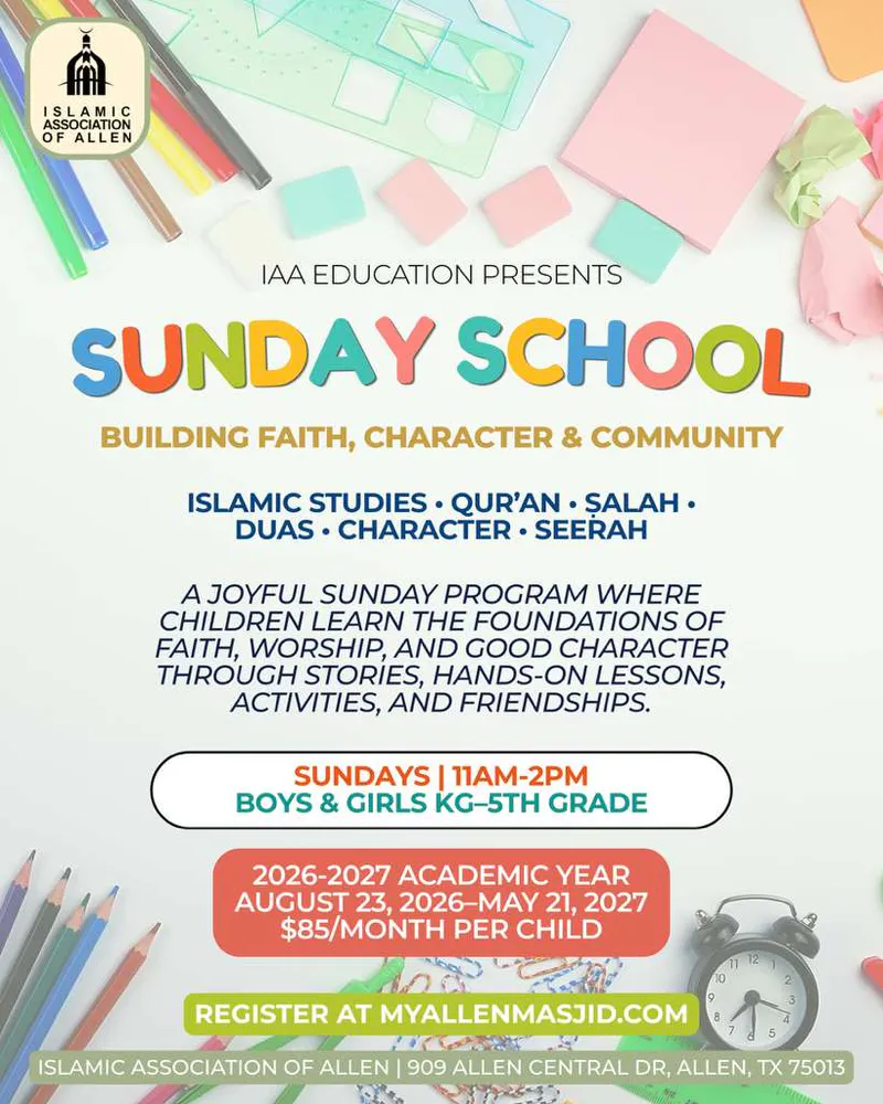 Sunday School: Building Faith, Character & Community