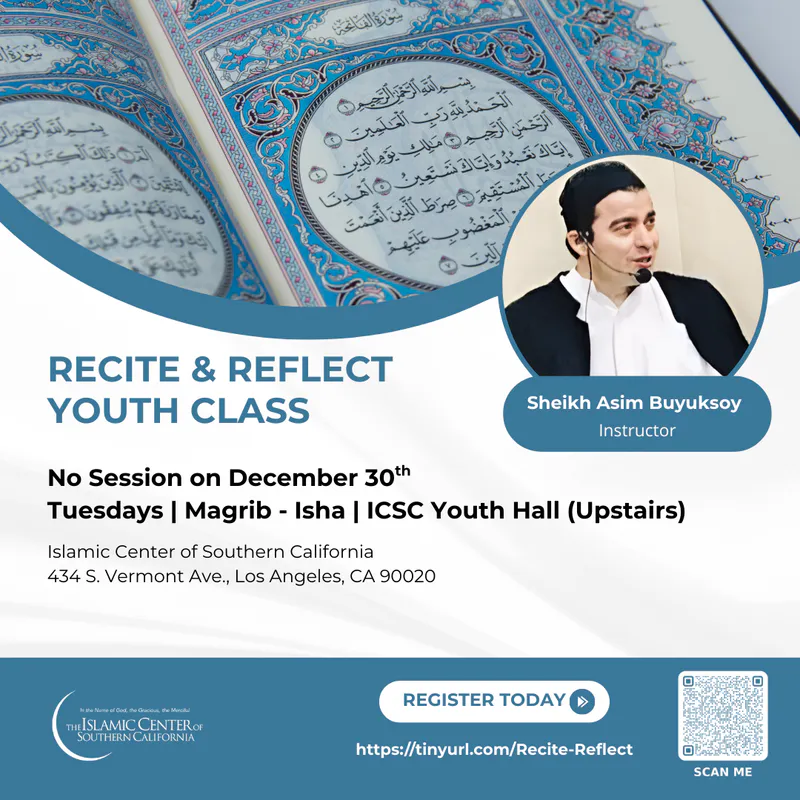 Recite & Reflect Youth Class