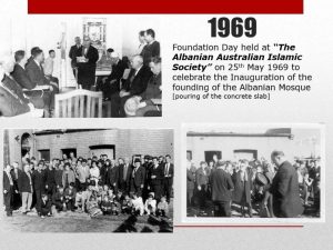 Foundation Day at the Albanian Mosque