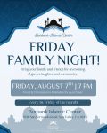 Burbank Islamic Center Friday Family Night