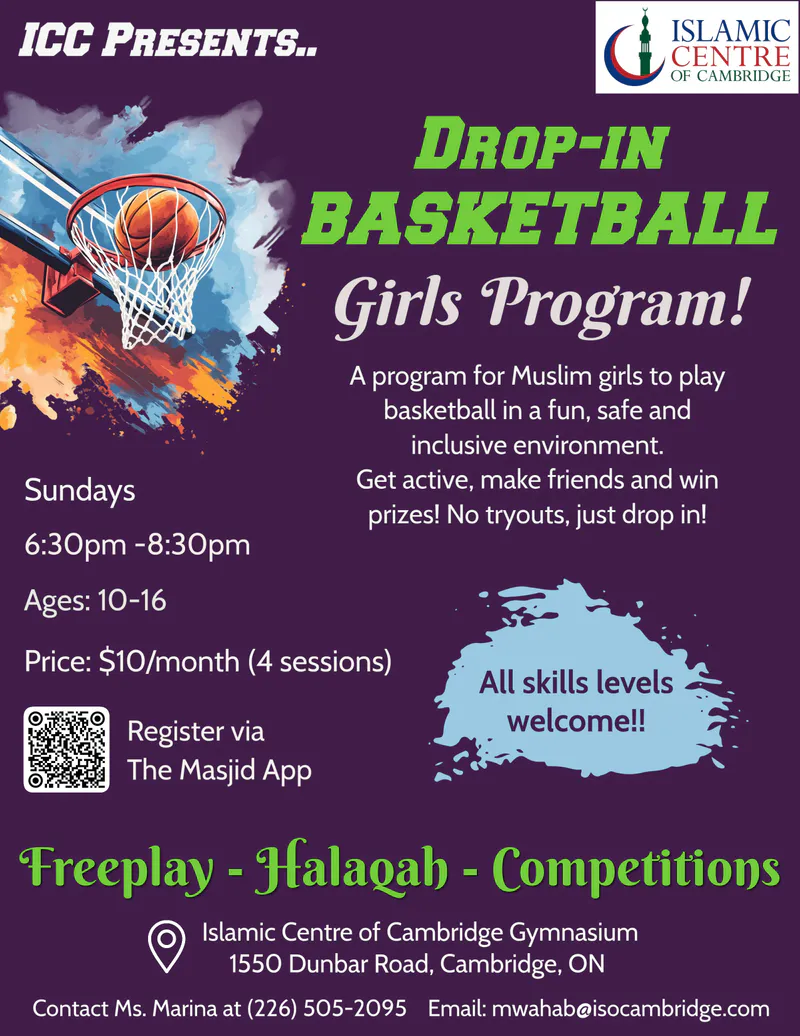 Muslim Girls Basketball Program