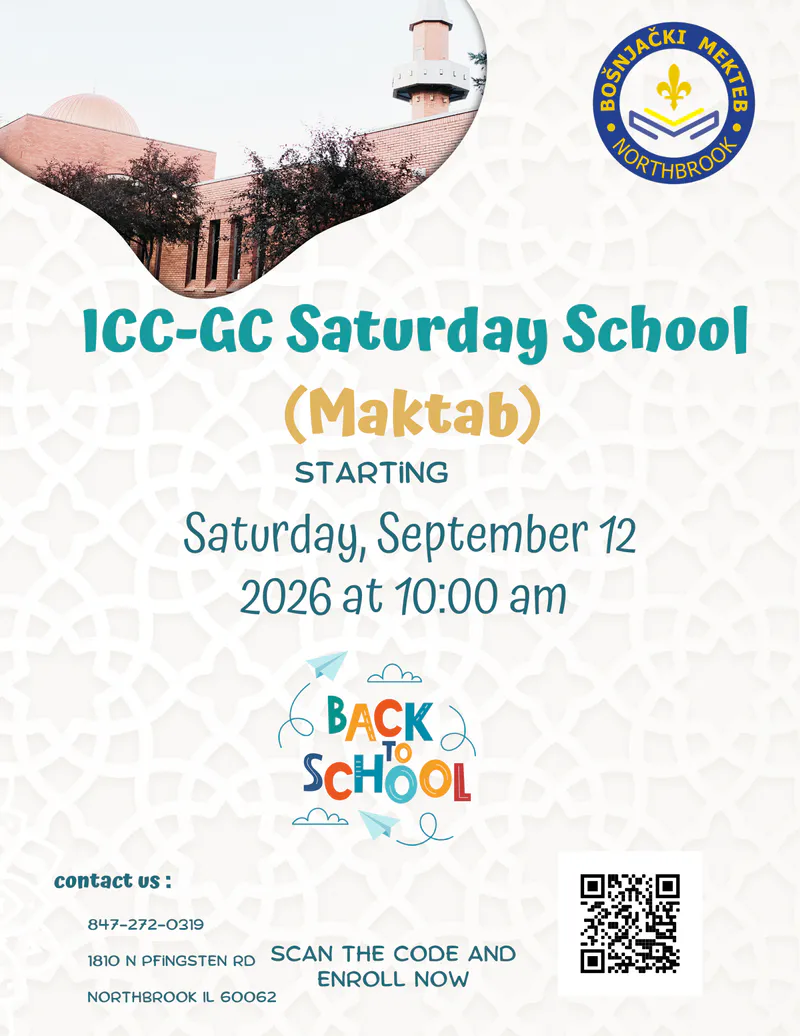 Northbrook ICC-GC Saturday School (Maktab)