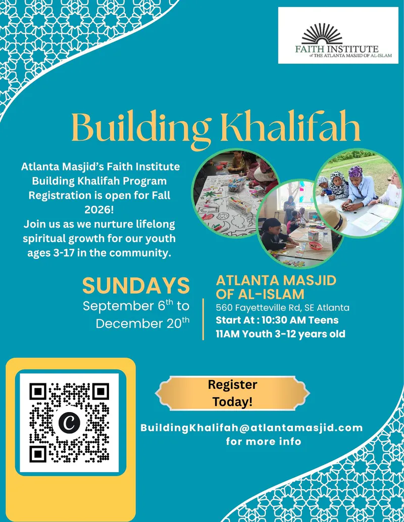 Building Khalifah Program — Fall Registration