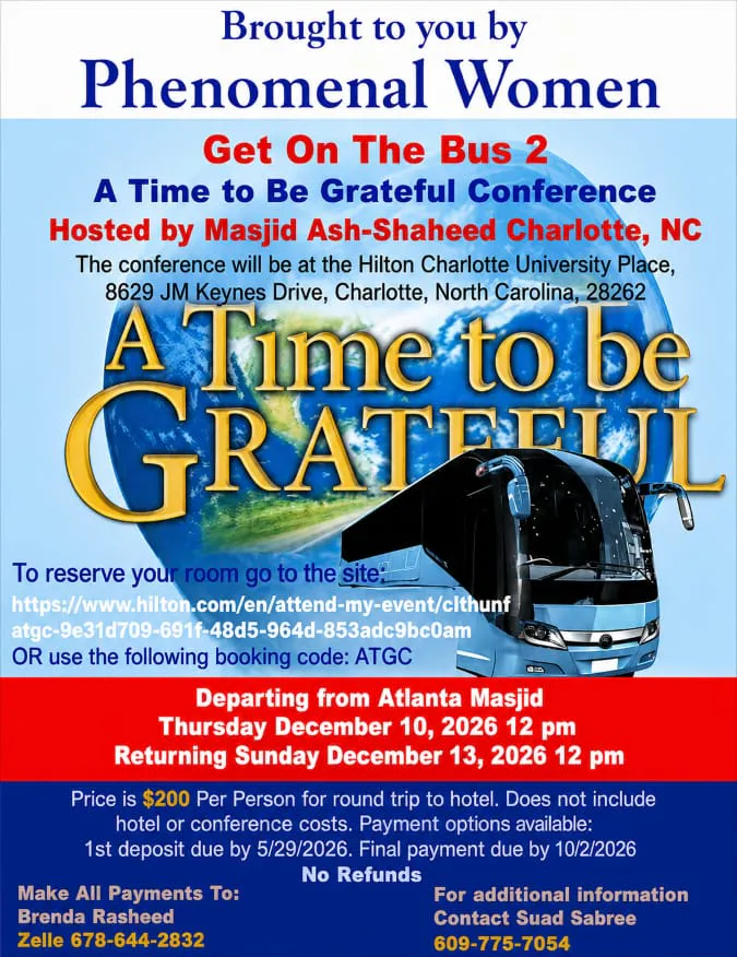 A Time to Be Grateful Conference – Get On The Bus 2