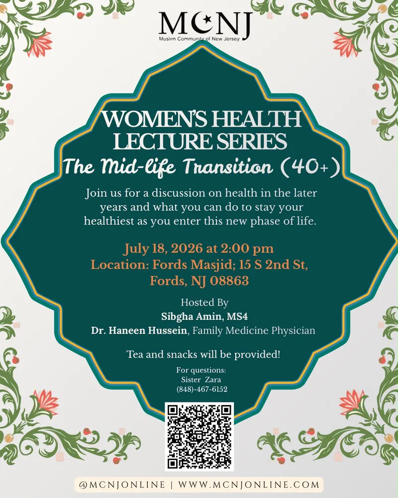 Women’s Health Lecture Series: The Mid-life Transition (40+)