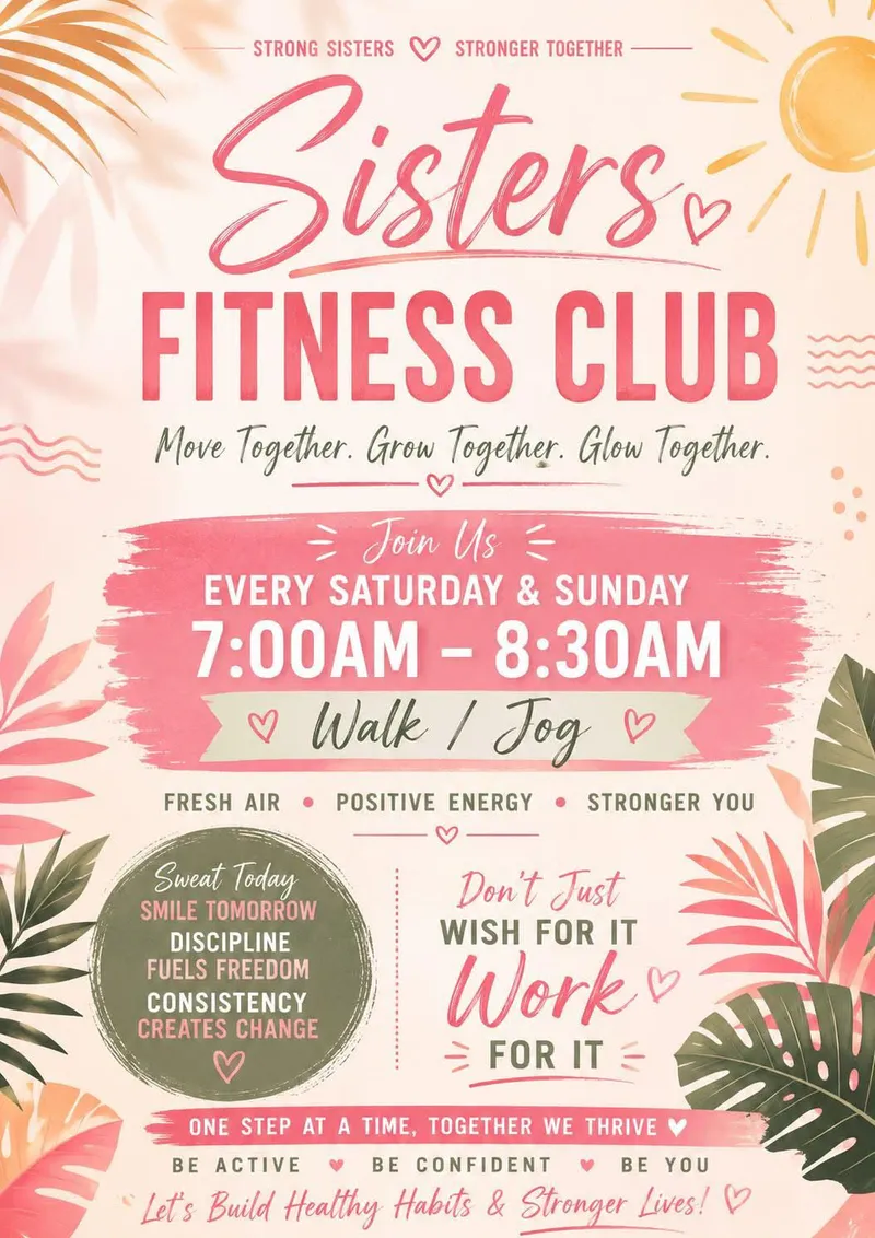 Strong Sisters Fitness Club: Walk & Jog